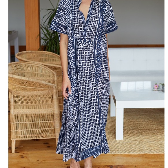 Emerson Fry long Caftan in Ink - size OS - Picture 2 of 8